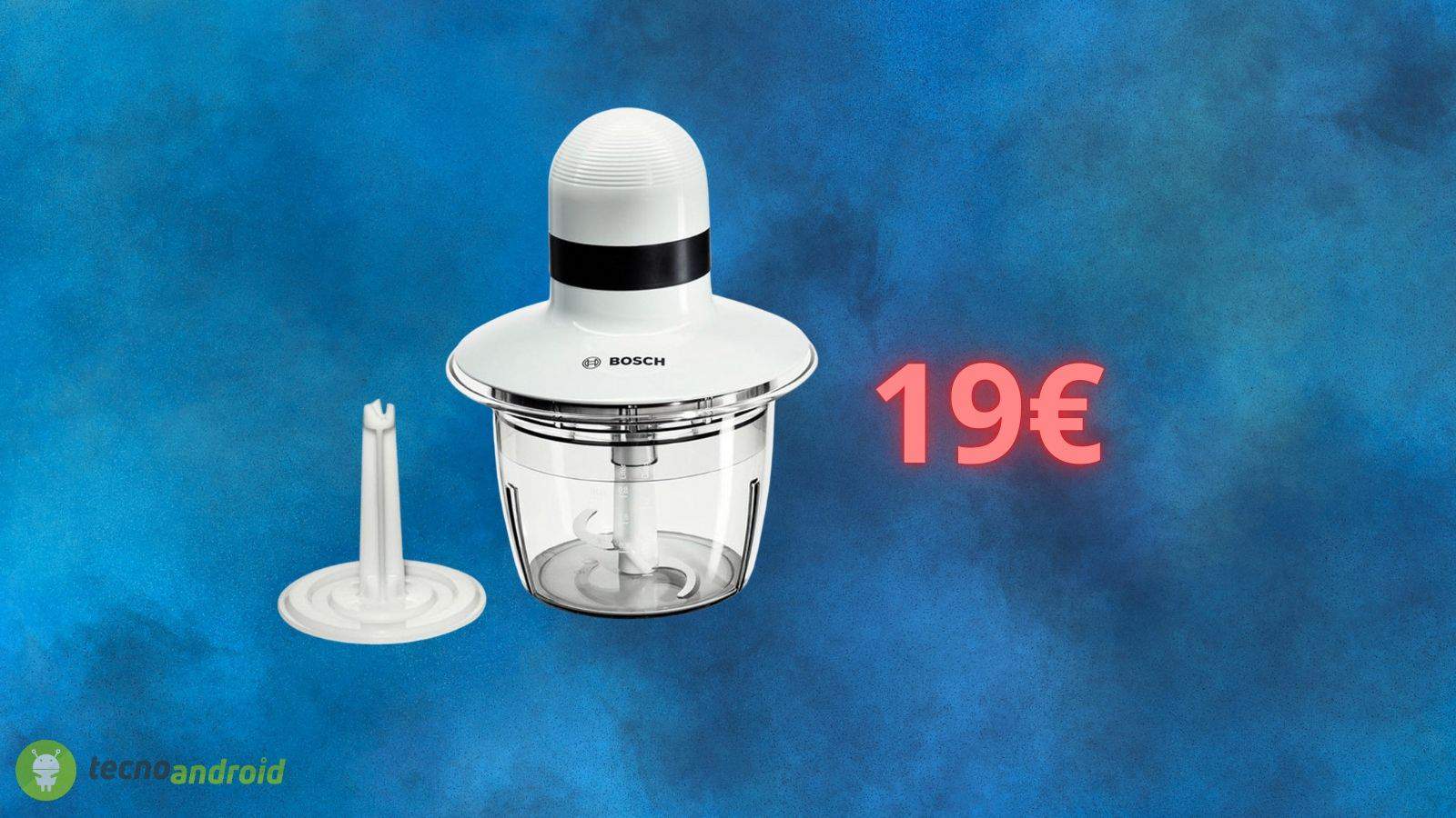 Tritatutto BOSCH quasi in REGALO su Amazon: costa solo 19 euro