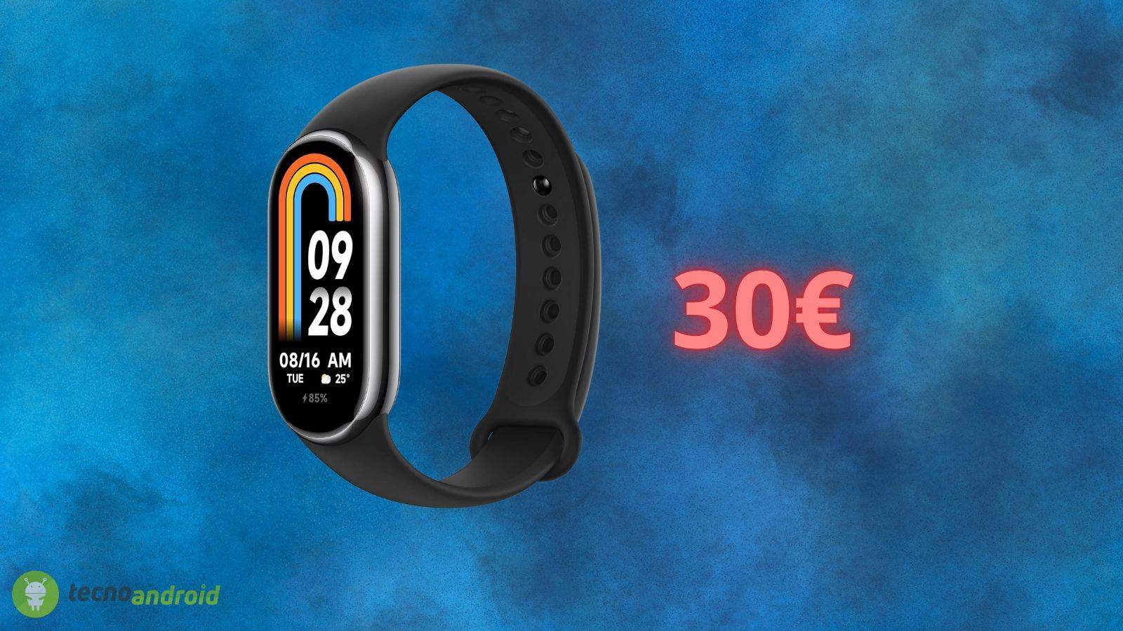 Xiaomi Smart Band 8: costa solo 30 euro su Amazon