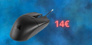 Mouse CORSAIR a soli 14 euro: sconto del 63% su Amazon