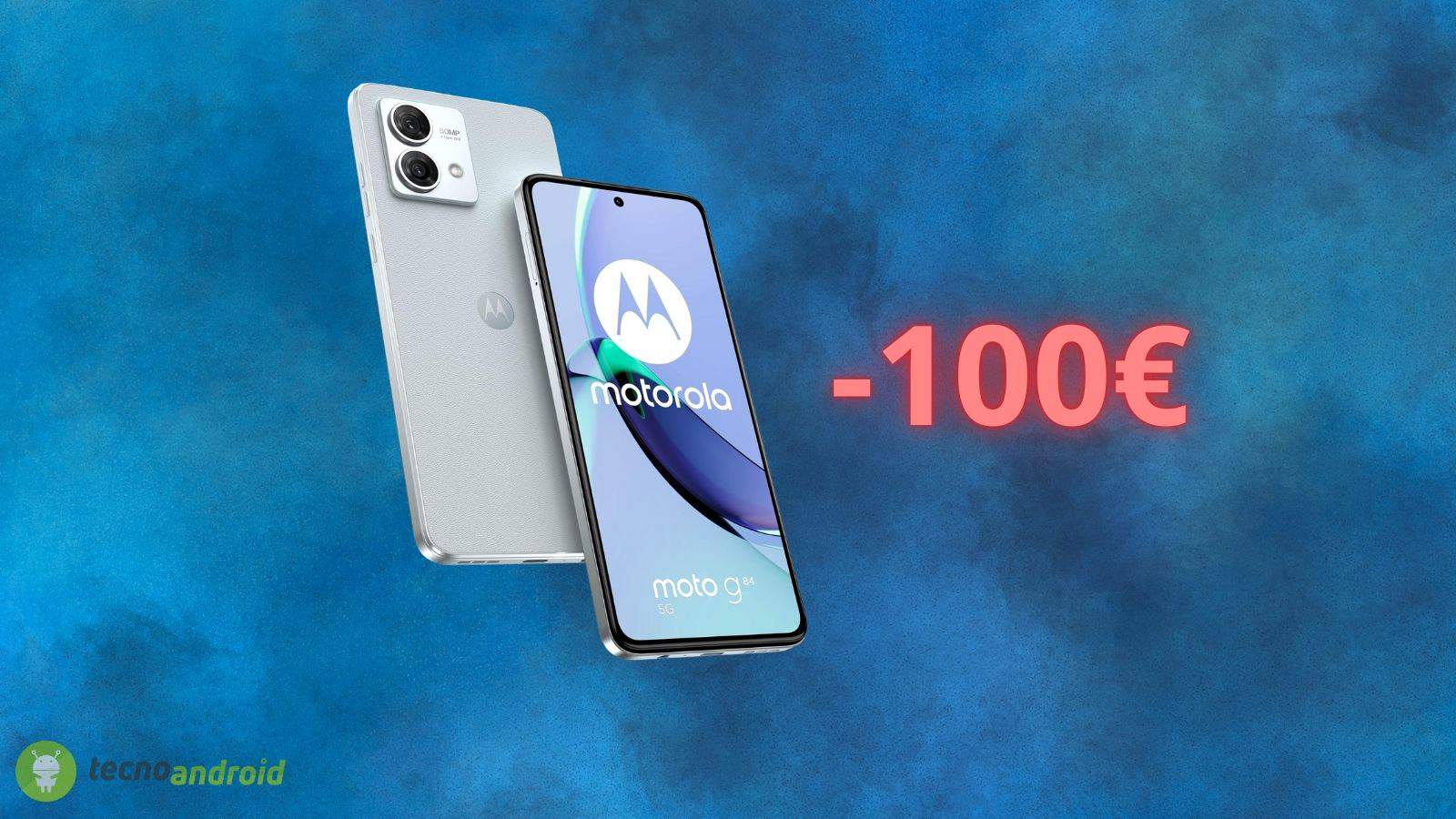 Motorola Moto G84 è scontato di 100 euro su AMAZON: offerta IMPERDIBILE