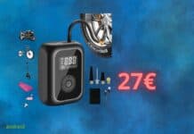 Compressore portatile per AUTO a soli 27€: acquistatelo subito su AMAZON