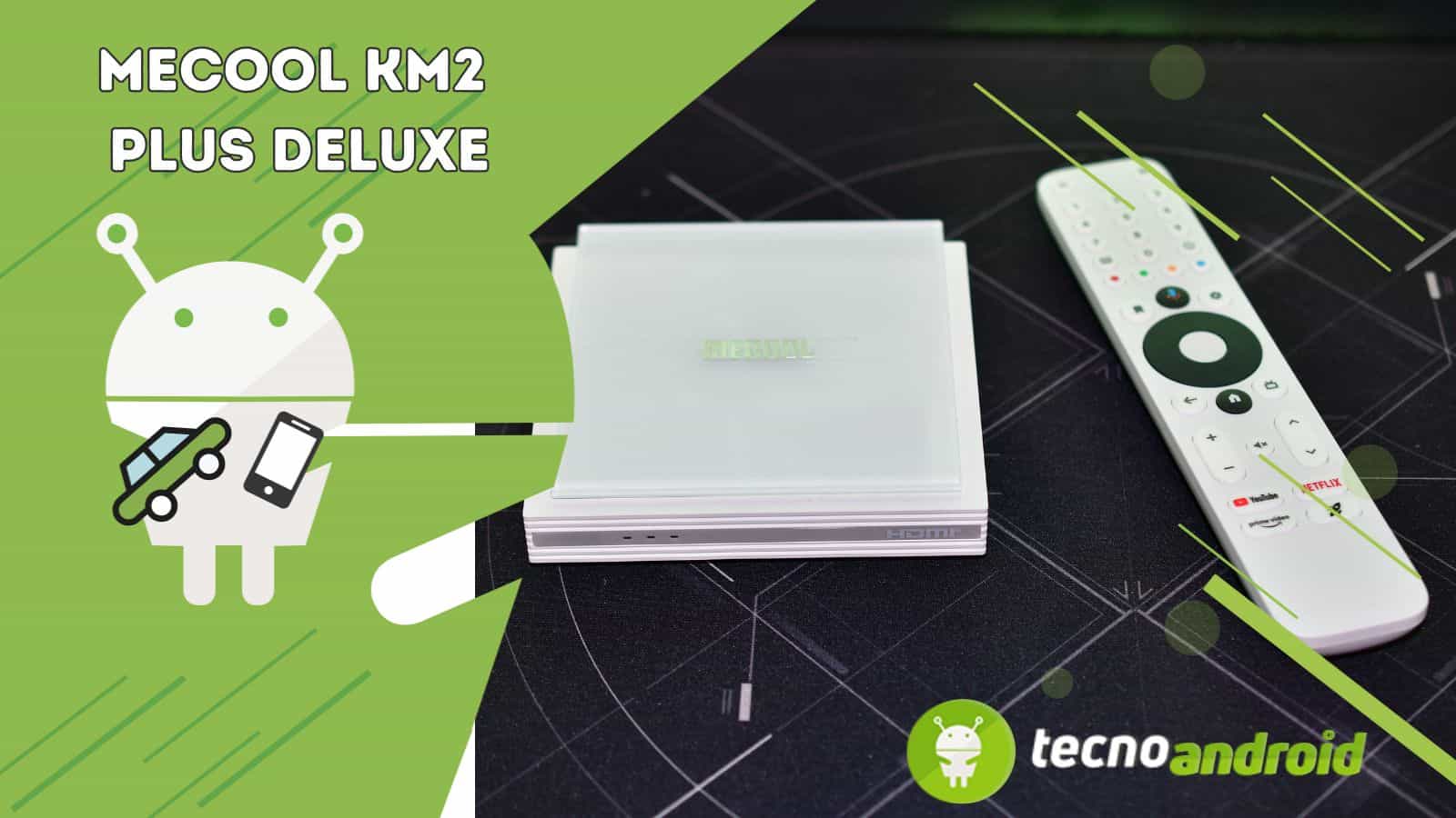 MECOOL KM2 PLUS Deluxe: il box Android 4K con Wi-Fi 6, la RECENSIONE