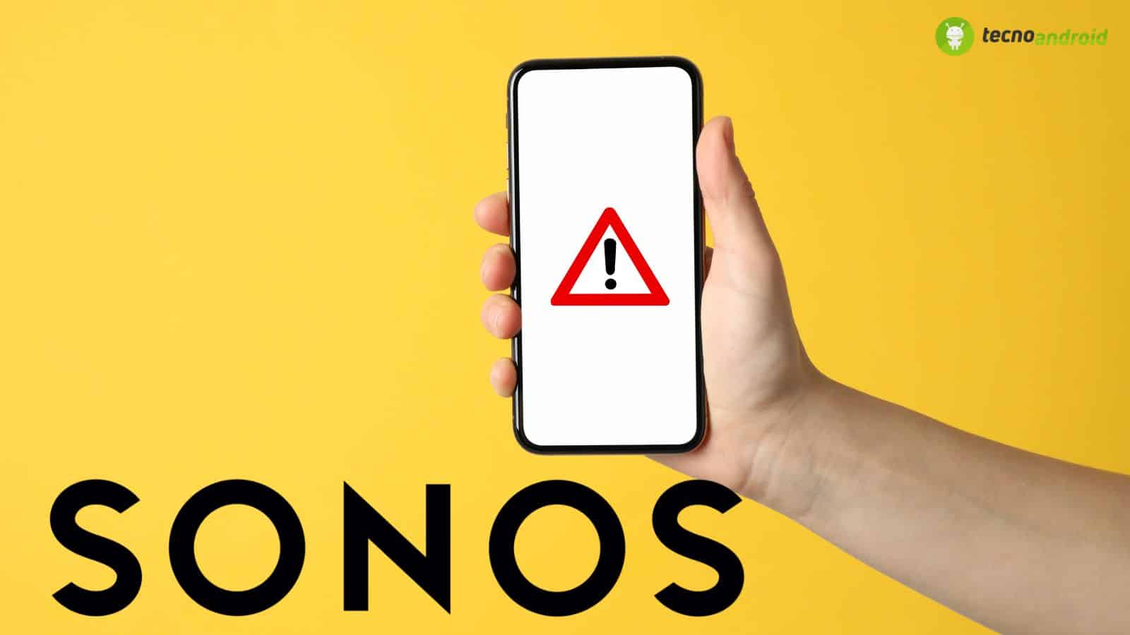 Sonos: quali sono i problemi tecnici della nuova app? 