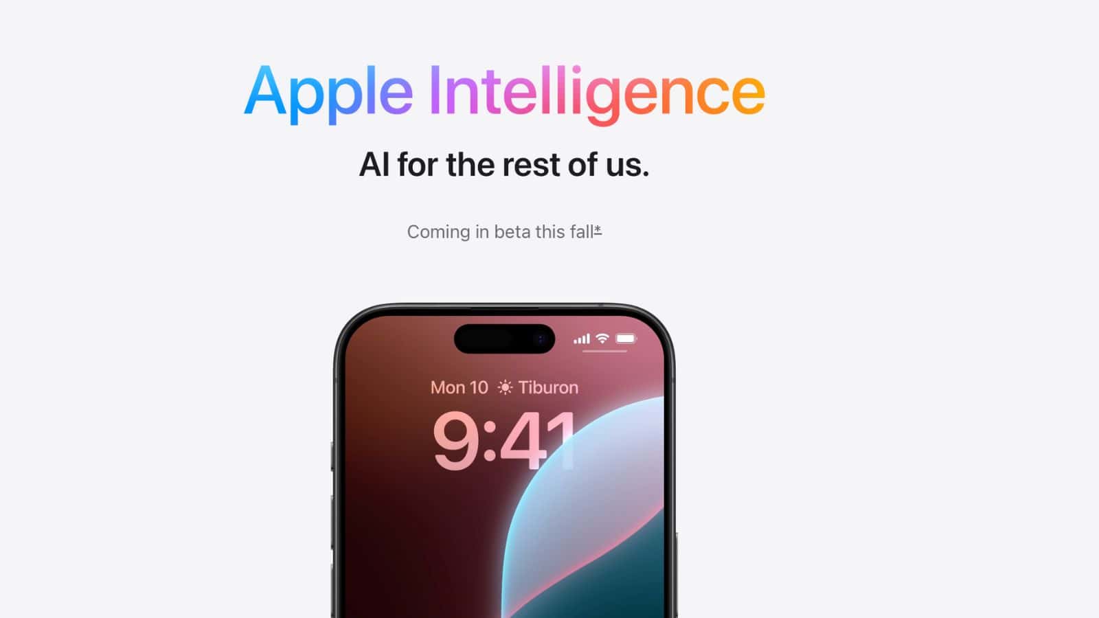 Apple Intelligence