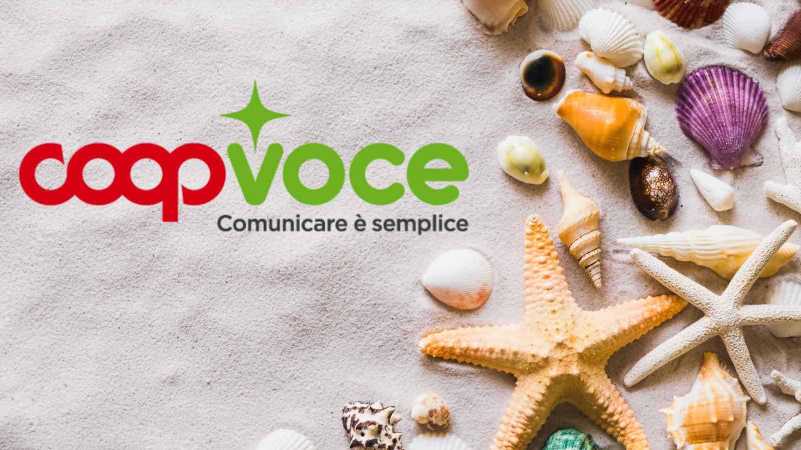 CoopVoce approfitta dell'estate per promuovere l'incredibile offerta EVO 50, con minuti illimitati, 1000 SMS e ben 50 GB di traffico in 4G!