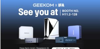 Geekom mostrerà ad IFA 2024 tutta la sua line-up di mini PC