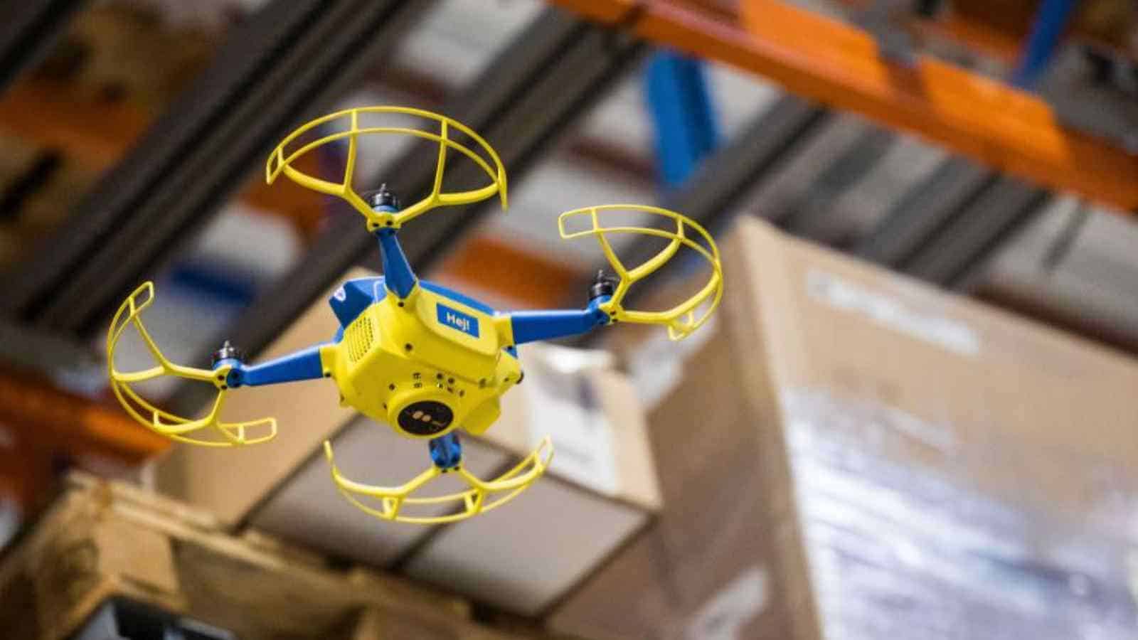 Il famoso marchio di mobili svedesi Ikea, ha introdotto tra le sue file di dipendenti anche dei droni autonomi nella sezione della logistica.