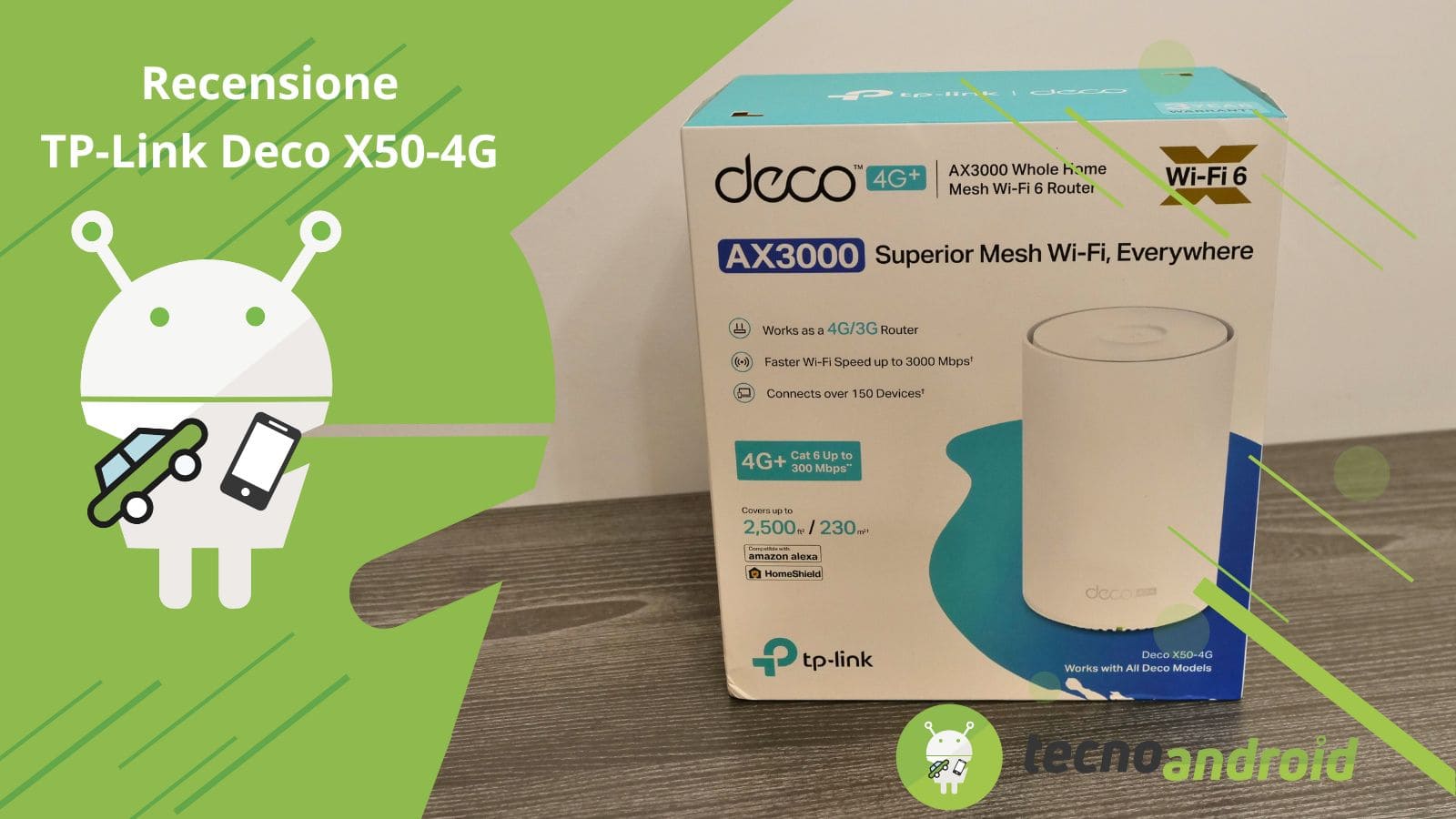 TP-Link Deco X50-4G: il router 4G+ per condividere la rete - Recensione