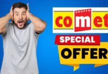 Comet: Offerte STREPITOSE su Maxi Schermi LG e altri brand