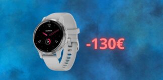 Garmin Venu 2S: lo sconto Amazon di 130 euro è FOLLE