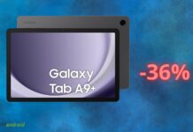 Samsung Galaxy Tab A9+: il PREZZO migliore con sconto del 36% su AMAZON