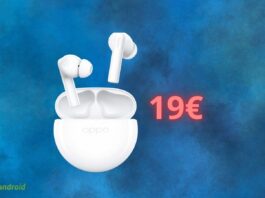 Oppo Enco Buds2: costano solo 19 euro su AMAZON