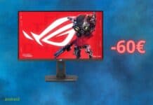 Monitor da gaming ASUS ROG: sconto PAZZESCO attivo su Amazon