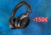 Cuffie BOSE scontate di quasi 150 euro su Amazon