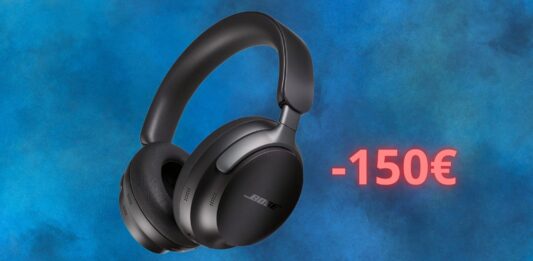 Cuffie BOSE scontate di quasi 150 euro su Amazon