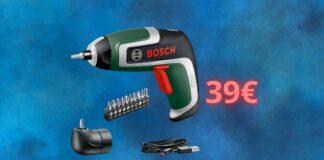 Avvitatore BOSCH a prezzo WOW su Amazon: ecco quanto costa