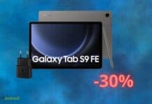 Samsung Galaxy Tab S9 FE: sconto del 30% su Amazon con S Pen INCLUSA