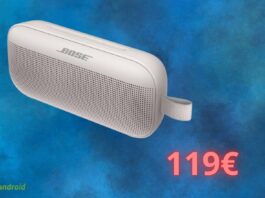 Bose SoundLink Flex: OFFERTA AMAZON imperdibile sull'altoparlante portatile