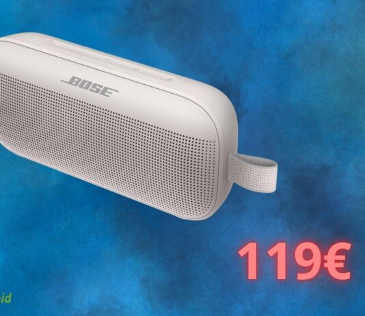 Bose SoundLink Flex: OFFERTA AMAZON imperdibile sull'altoparlante portatile