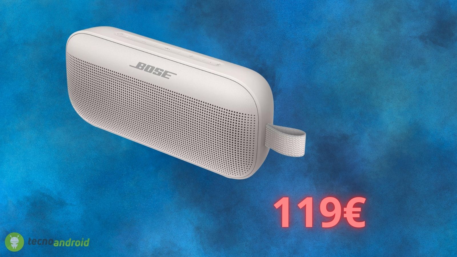 Bose SoundLink Flex: OFFERTA AMAZON imperdibile sull'altoparlante portatile