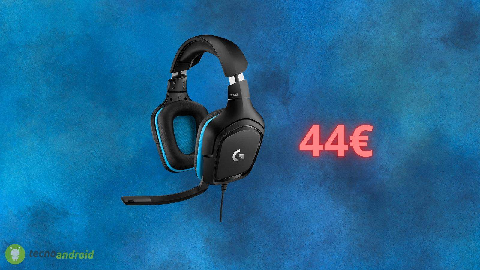 Cuffie Logitech da gaming: promozione ASSURDA su Amazon oggi