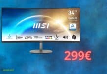 Monitor MSI Pro a prezzo da saldo su Amazon: il gaming è per tutti