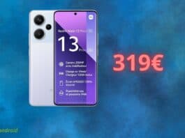 Xiaomi Redmi Note 13+: FOLLE sconto Amazon valido per poco