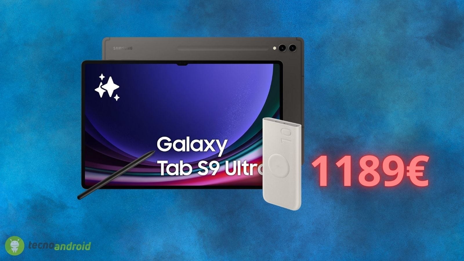 Samsung Galaxy Tab S9 Ultra: che PREZZO oggi su Amazon