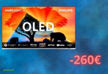 Smart TV PHILIPS: OLED con sconto di 260 euro su Amazon