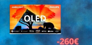 Smart TV PHILIPS: OLED con sconto di 260 euro su Amazon