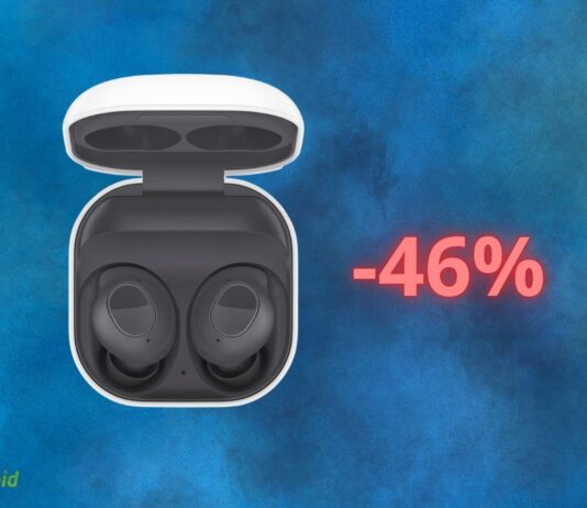 Samsung Galaxy Buds FE in OFFERTA del 46% solo oggi su Amazon