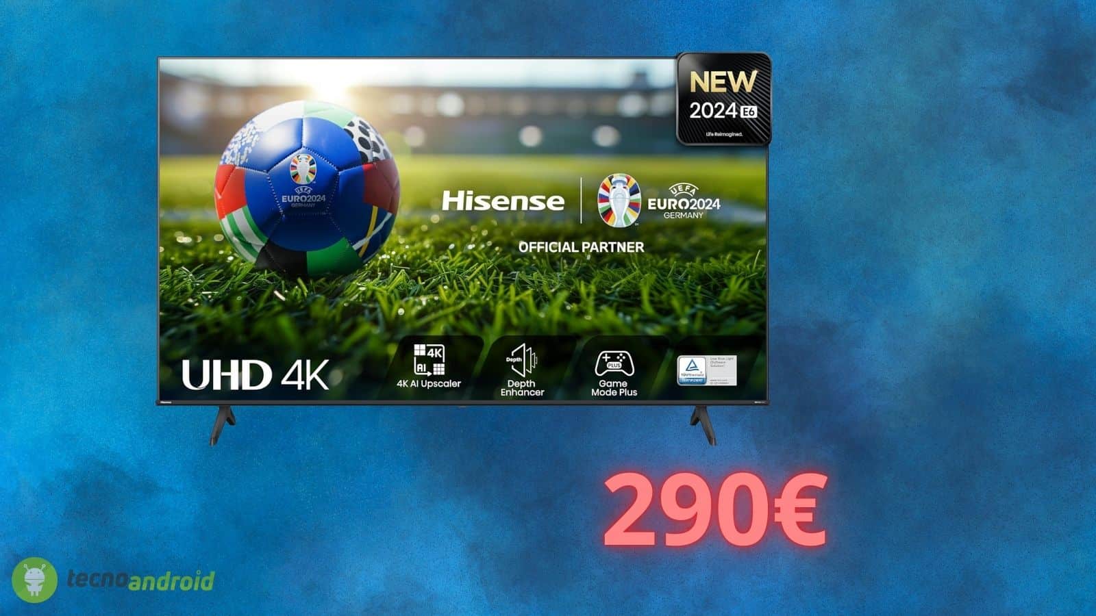 Smart TV HISENSE a 290 euro: l'occasione di SETTEMBRE su Amazon