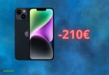 Apple iPhone 14: il PREZZO è giusto su Amazon, sconto di 210 euro