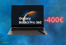 Samsung Galaxy Book3 Pro: AMAZON lo sconta oggi di 400 euro