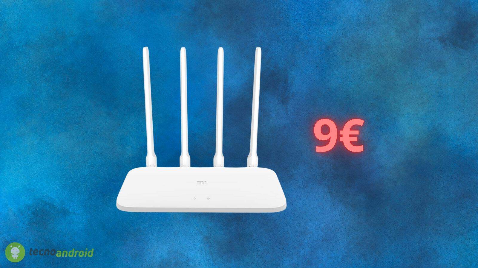 Xiaomi, il router costa solo 9 euro su AMAZON