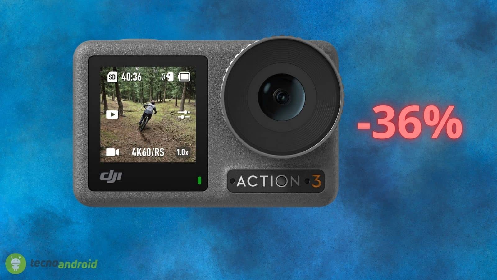 DJI Osmo Action 3: prezzo in CADUTA LIBERA oggi su Amazon