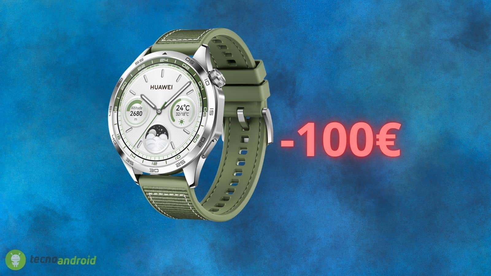 Huawei Watch GT 4: che sconto su Amazon, costa meno di 200 euro