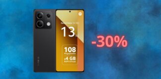 Xiaomi Redmi Note 13: PREZZO quasi GRATIS oggi su Amazon