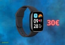 Xiaomi Redmi Watch 3 Active: smartwatch a soli 30 euro su AMAZON