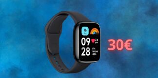 Xiaomi Redmi Watch 3 Active: smartwatch a soli 30 euro su AMAZON