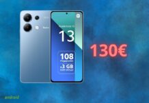 Xiaomi Redmi Note 13 costa solo 130€: è da acquistare subito su Amazon