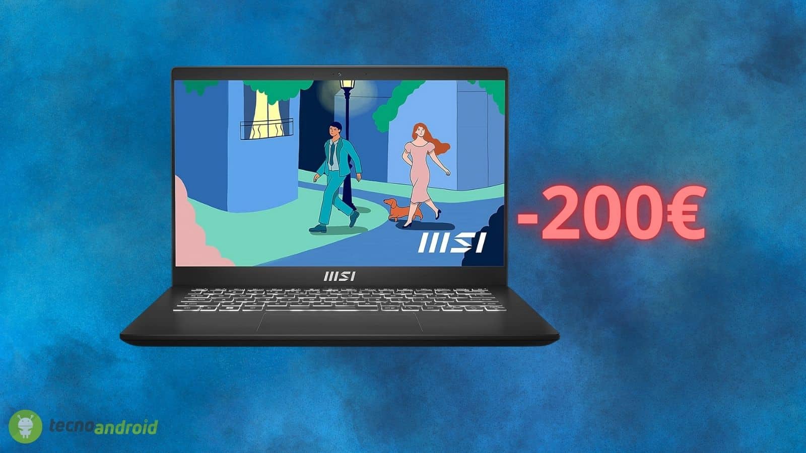 Notebook MSI con SCONTO di 200 euro su AMAZON: che offerta