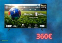 Smart TV HISENSE a soli 360 euro: AMAZON è impazzita