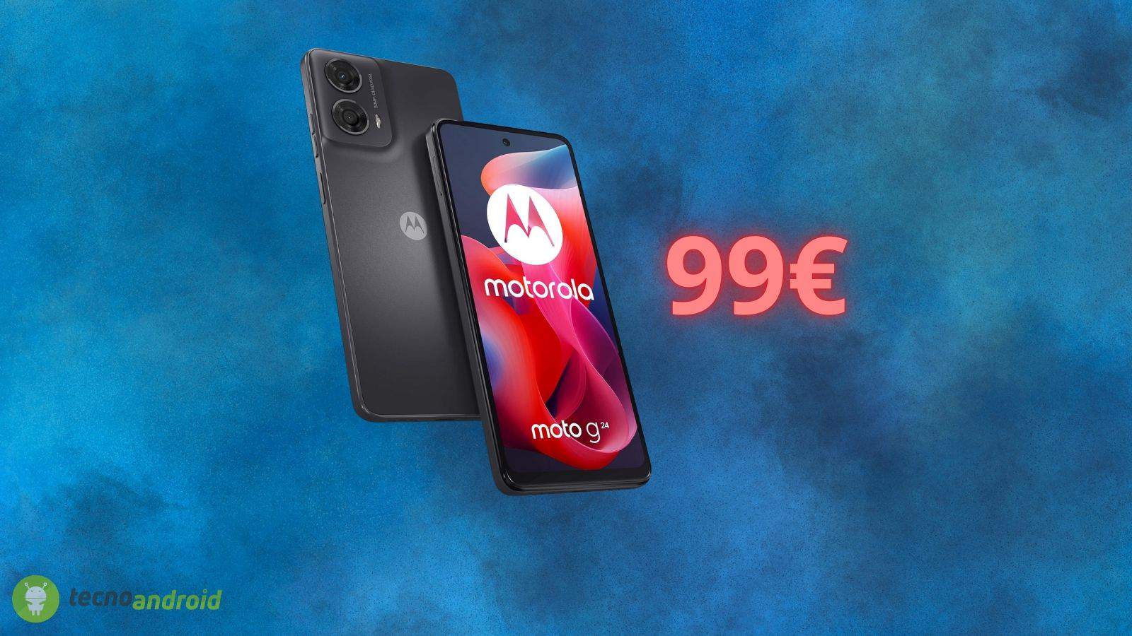 Motorola Moto G24 costa meno di 100 euro su Amazon