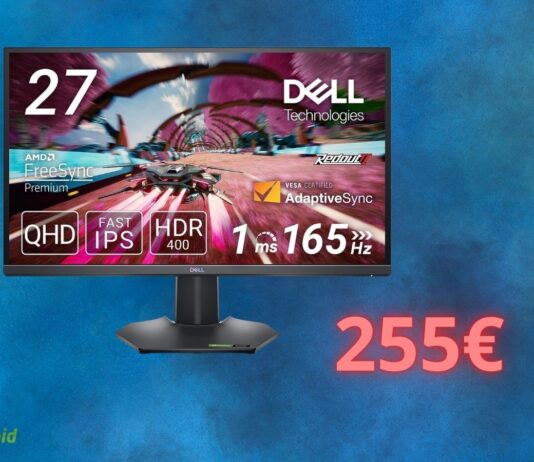 Monitor DELL da gaming scontato di 100 euro: ottima PROMOZIONE AMAZON