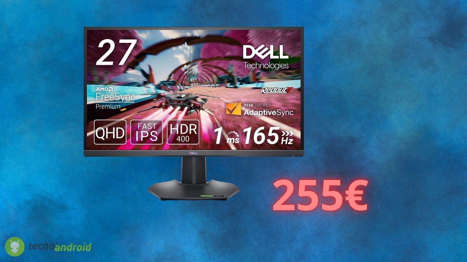 Monitor DELL da gaming scontato di 100 euro: ottima PROMOZIONE AMAZON