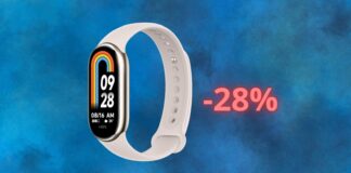 Xiaomi Smart Band 8: l'offerta AMAZON lo sconta del 28% solo oggi