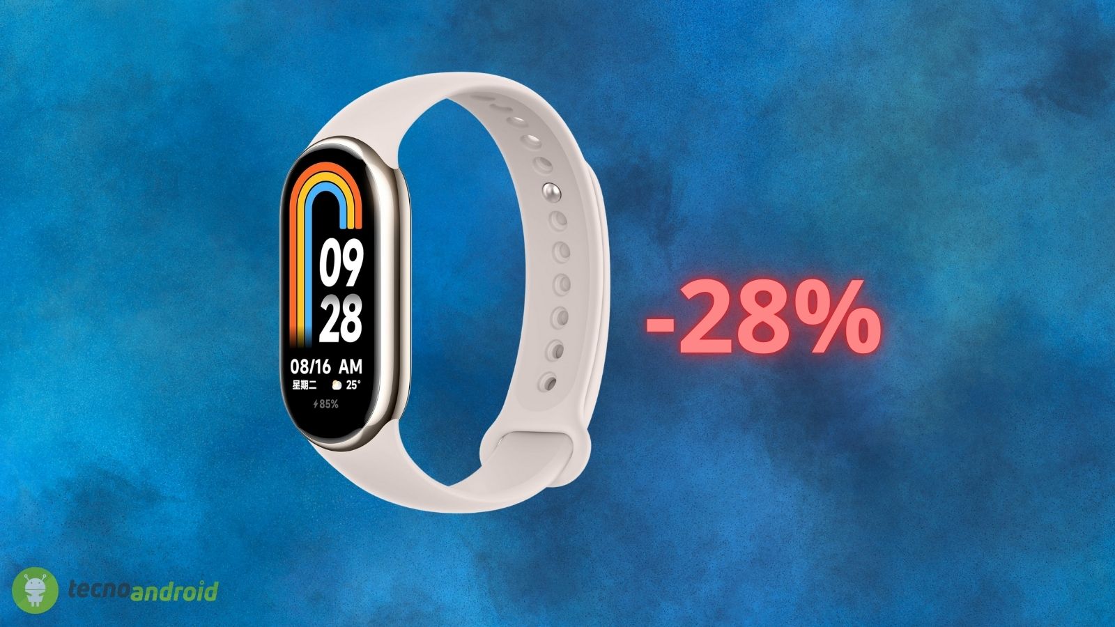 Xiaomi Smart Band 8: l'offerta AMAZON lo sconta del 28% solo oggi