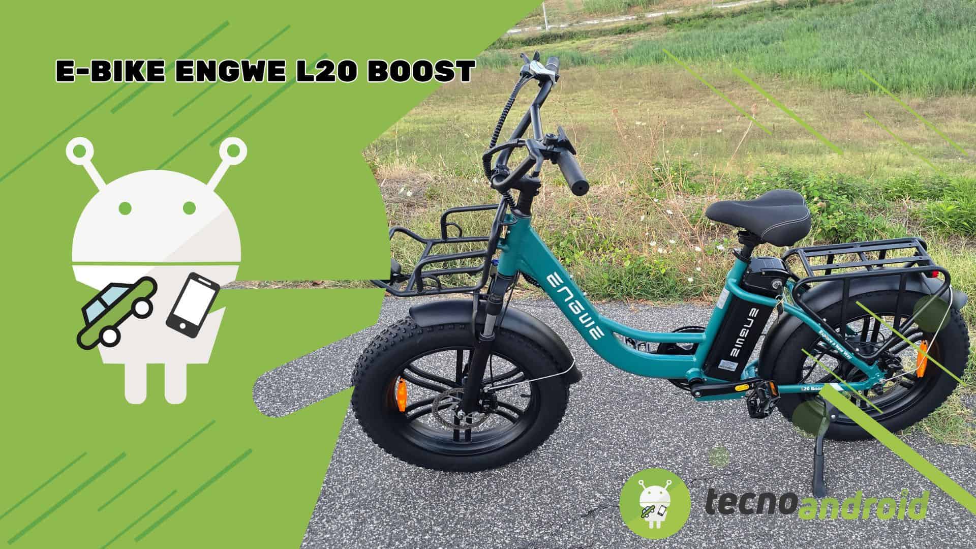 ENGWE L20 Boost: la e-bike con il pulsante magico, la RECENSIONE