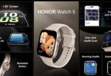 Honor Watch 5 ufficiale